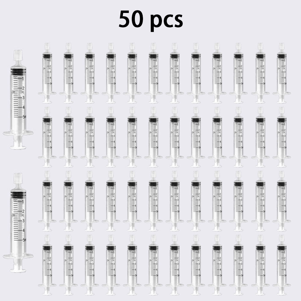 Perfume Fragrance Liquid - 20/30/50 ชิ้น 5 มล. กระบอกฉีดยาพลาสติกสำหรับบรรจุน้ำหอมแบบปริมาณเท่ากัน, กระบอกฉีดยาแบบปั๊มสำหรับเครื่องสำอาง