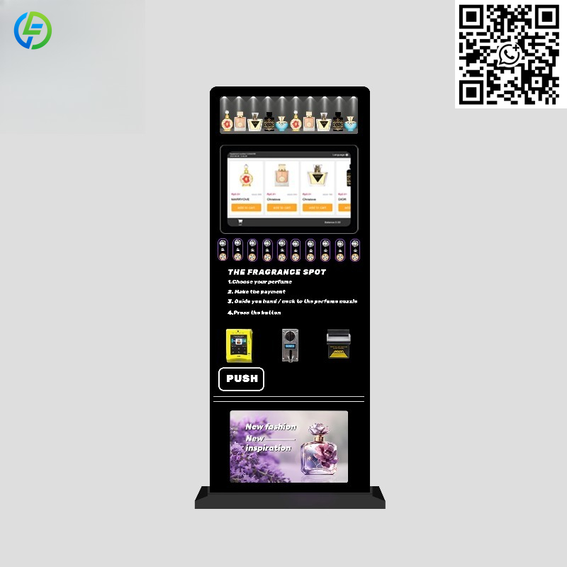 Perfume Fragrance Machine - เครื่องจำหน่ายน้ำหอมแบบตั้งพื้นสำหรับห้างสรรพสินค้า ถนนค้าขาย และตลาดนัด ปรับแต่งได้ตามต้องการ ขายส่งยอดนิยม