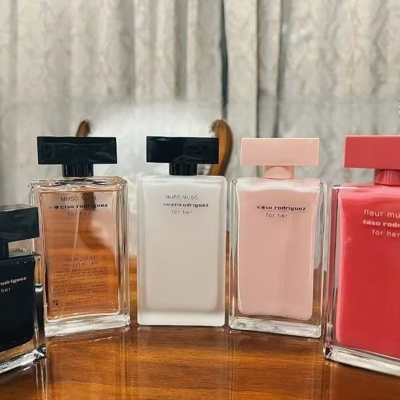 Perfume Fragrance Bottle - น้ำหอมกลิ่นมัสค์ฟลอรัลสุดหรูสำหรับผู้หญิง ขวดสีชมพูสุดหรูหรา กลิ่นหอมที่เหมาะสำหรับทุกโอกาสตั้งแต่กลางวันจนถึงกลางคืน