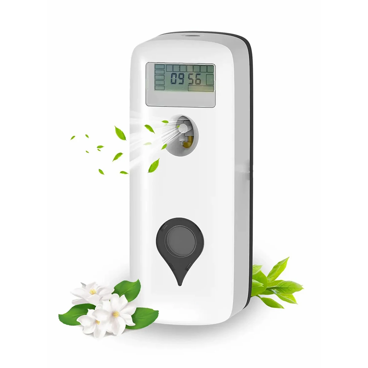 Perfume Fragrance Machine - เครื่องจ่ายน้ำหอมปรับอากาศของเหลวติดผนังน้ำหอมอัตโนมัติเครื่องพ่นกลิ่นห้องสุขาตั้งโปรแกรมแอลซีดี300มล.
