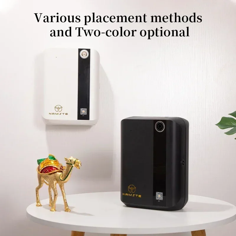 Perfume Fragrance Machine - เครื่องกระจายกลิ่นไฟฟ้าสำหรับบ้าน น้ำมันหอมระเหยปรับอากาศ ความจุ 500 มล. กลิ่นหอมสำหรับระบบ