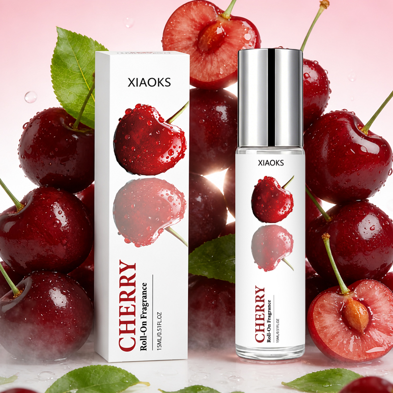 Unique Perfume Fragrance - น้ำหอมโรลออนกลิ่นเชอร์รี่สำหรับผู้หญิง กลิ่นหอมดอกไม้และผลไม้ที่มีเสน่ห์ พร้อมฟีโรโมนหวานๆ สำหรับผู้หญิง กลิ่นหอมอ่อนๆ เป็นธรรมชาติ