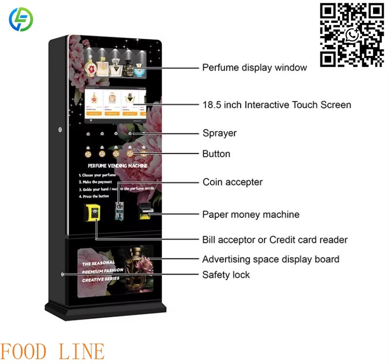 เครื่องจำหน่ายน้ำหอมแบบตั้งพื้ - Perfume Fragrance Machine บทวิจารณ์และราคา