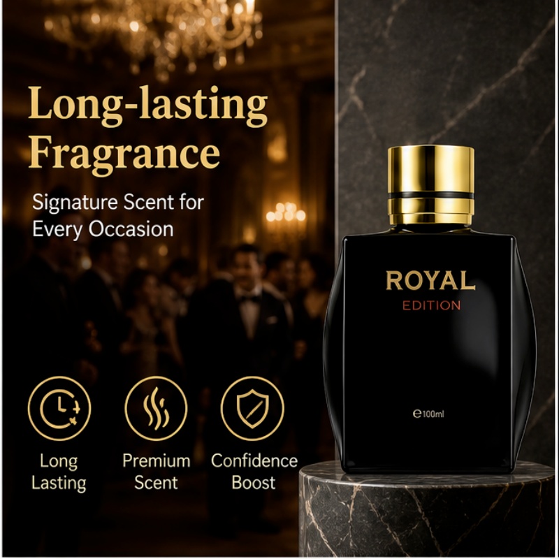 น้ำหอมผู้ชายขายดี Royal Editio - Perfume Fragrance Bottle บทวิจารณ์และราคา