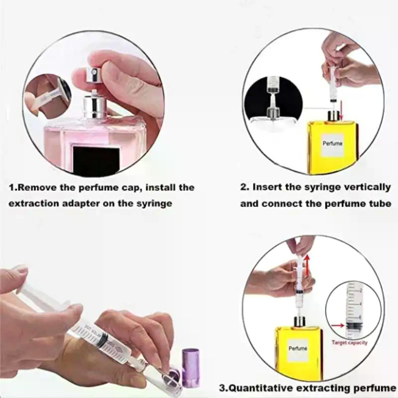 1/3 ชิ้น หลอดฉีดยาพลาสติก เครื - Perfume Fragrance Liquid บทวิจารณ์และราคา