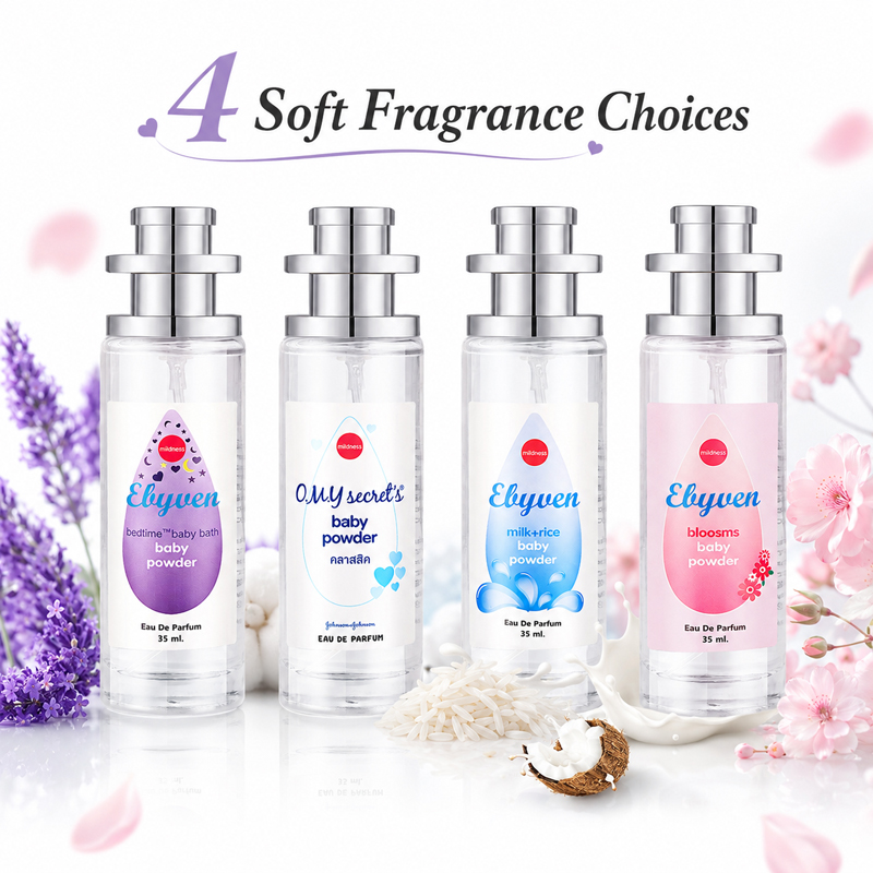 น้ำหอมเด็กแบบฝุ่น 2 ชิ้น ขนาด  - Perfume Lavender Fragrance บทวิจารณ์และราคา