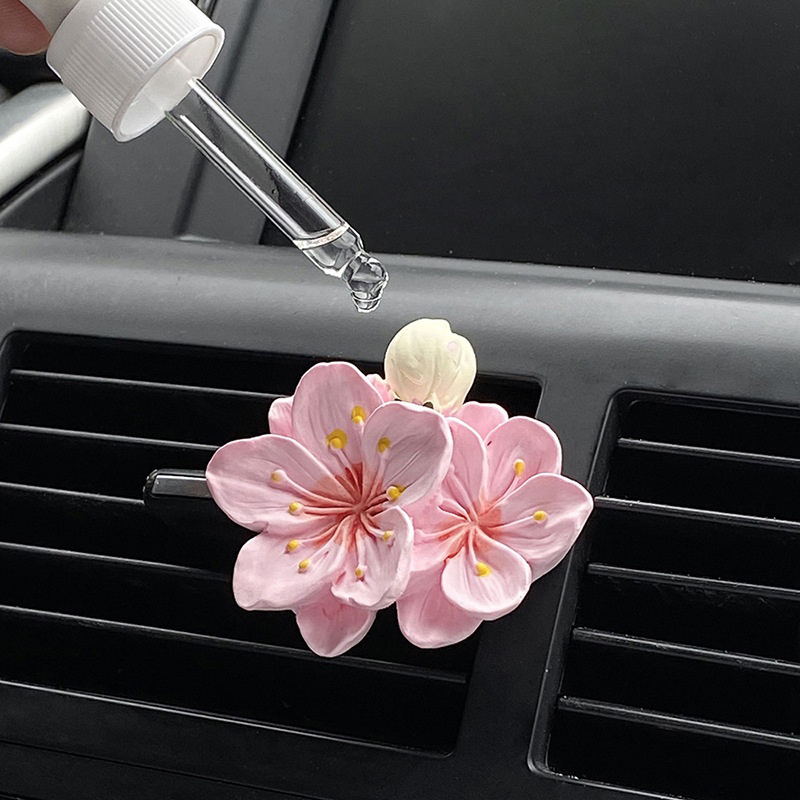 คลิปหนีบปรับอากาศรูปดอกไม้ 1 ช - Perfume Fragrance Machine บทวิจารณ์และราคา