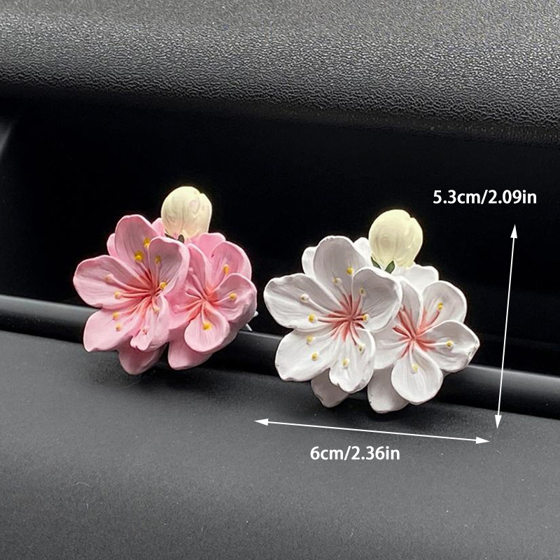 คลิปหนีบปรับอากาศรูปดอกไม้ 1 ช - Perfume Fragrance Machine บทวิจารณ์และราคา
