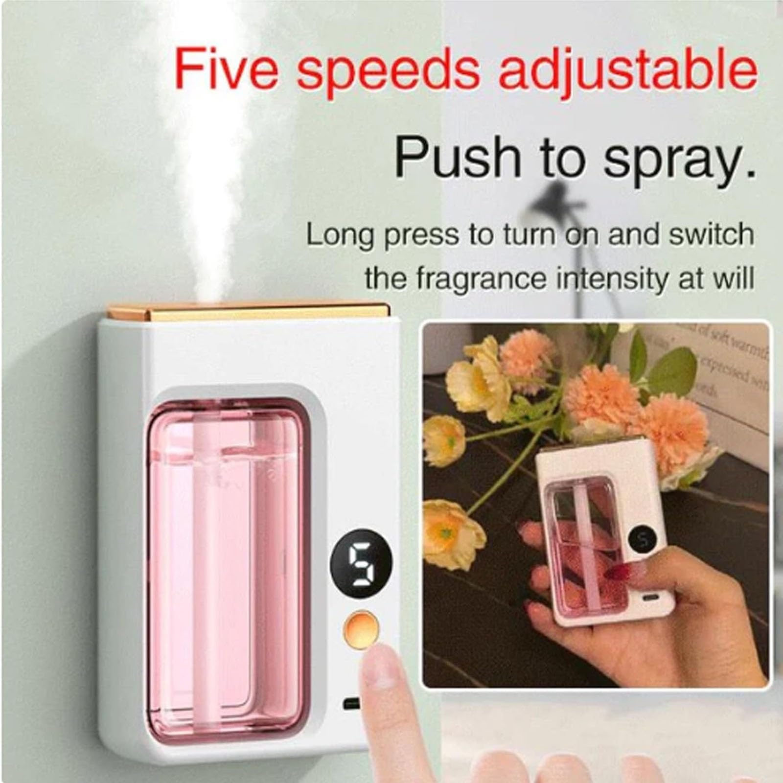 เครื่องหอมอัตโนมัติขนาด 40 มล. - Perfume Fragrance Machine บทวิจารณ์และราคา