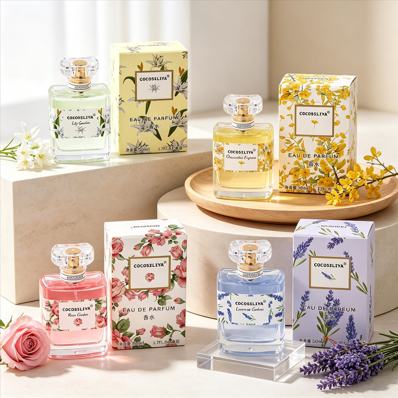 น้ำหอมสำหรับผู้หญิง COCOSILIYA - Perfume Lavender Fragrance บทวิจารณ์และราคา